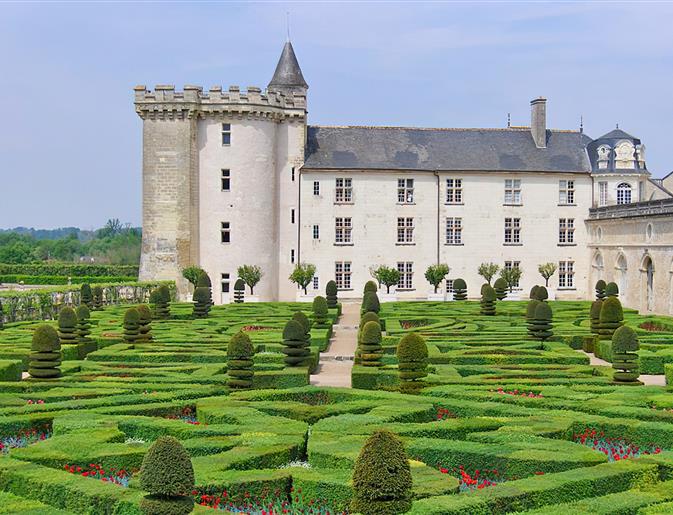 Château de Villandry proche du Logis Hôtel 3 étoiles Restaurant La Brèche à Amboise proche des châteaux de la Loire au coeur de la Touraine - Indre et Loire
