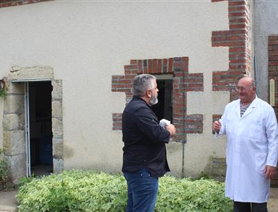 Le Chef Berthelot chez ses producteurs